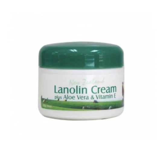 New Zealand Natural Lanolin Cream with Aloe Vera & Vitamin E 100gDeep  Hydration, Soothing Repair, All-Body Use - BuyANZ